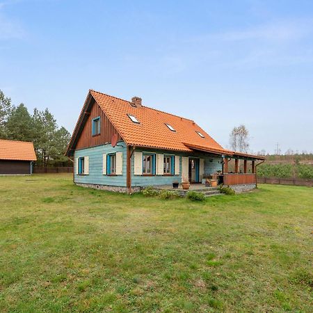 Lesny Dworek Sominy - Dom Z Sauna I Kominkiem Exterior foto